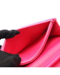 Pre-Loved by Azura Reborn - Pre-Loved CC Quilted Velvet Wallet on Chain
