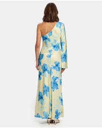 KIVARI - Sophie One Sleeve Maxi Dress