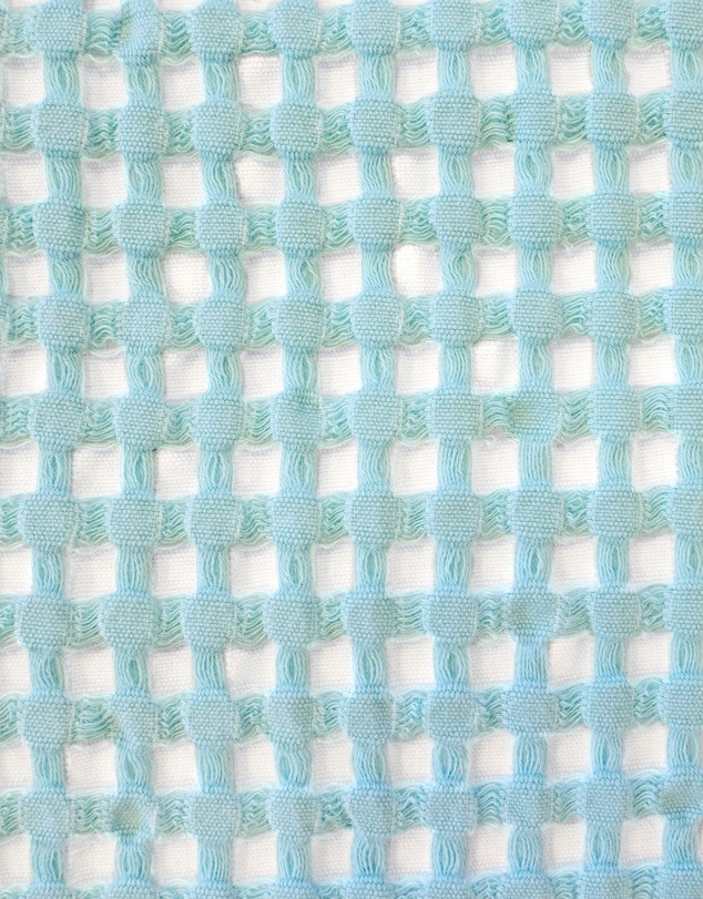 Bambury - Dora Square Cushion Aqua