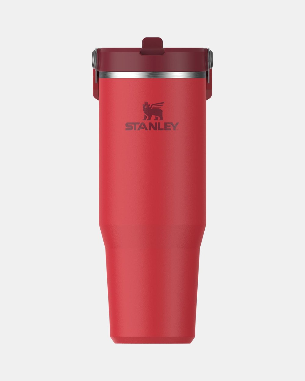 Stanley IceFlow 2.0 FastFlow Tumbler 30 Oz – Double-Wall Vacuum Insulated, Chili Red, Leakproof Lid With Handle