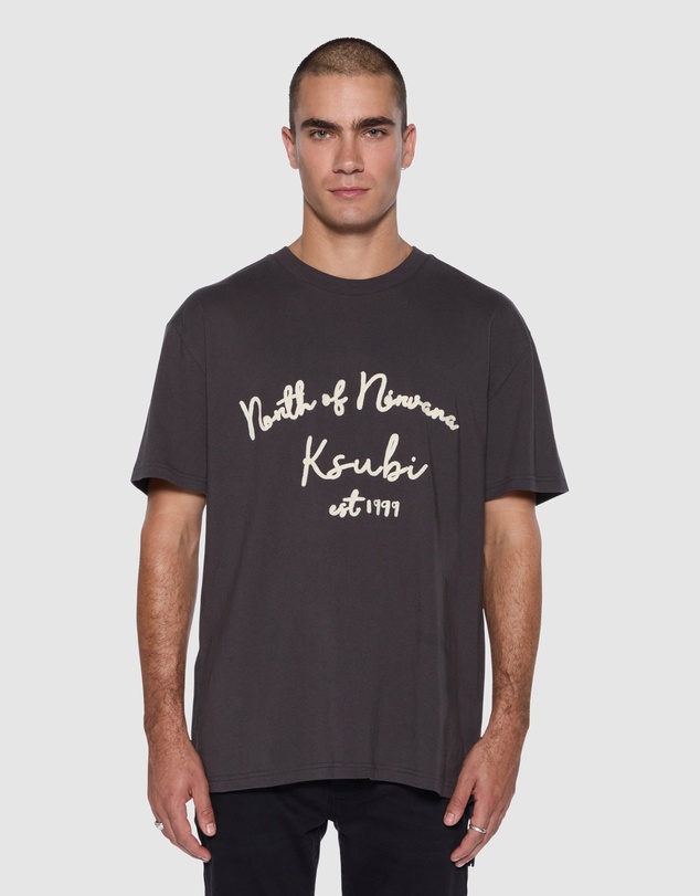 Ksubi - Salud Biggie SS Tee Faded Black