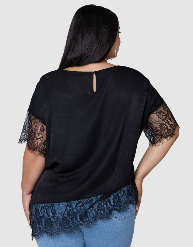 Sunday In The City - Undone Satin Tee