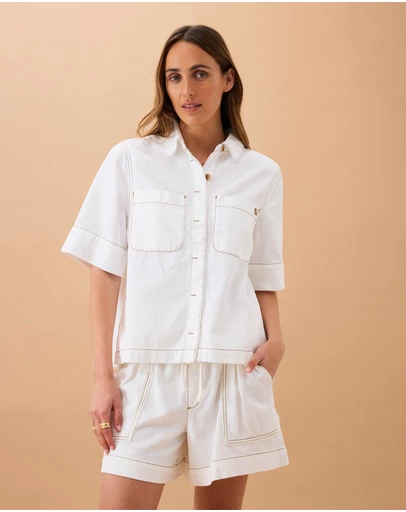 Ceres Life - Noa Short Sleeve Shirt