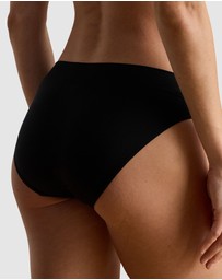 Lauren by Ralph Lauren - Lauren Seamless Recycled Jersey High Leg Bikini Brief