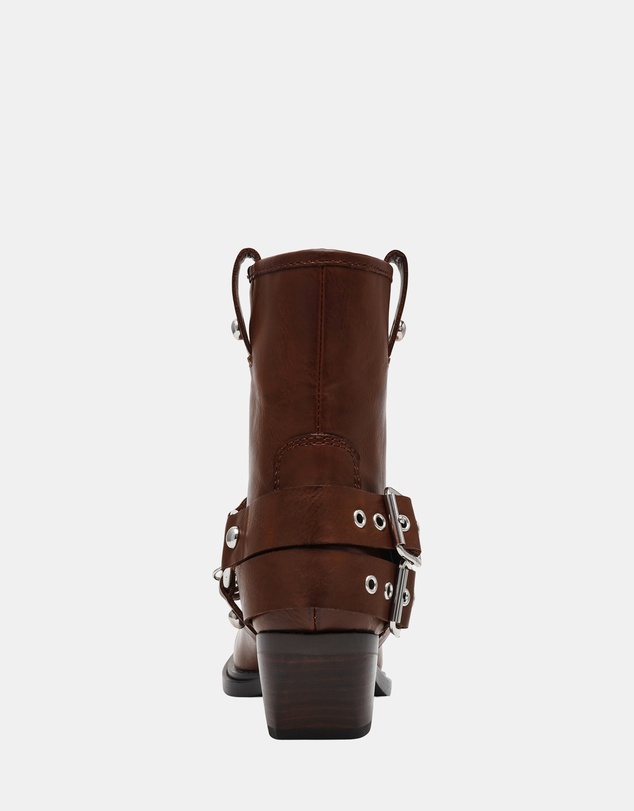 Steve Madden - Void Brown Leather Boots