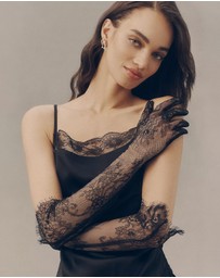 High Heel Jungle - Chantilly Lace Gloves