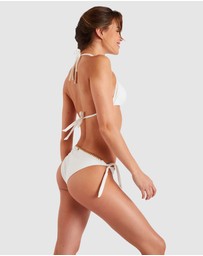 Banana Moon - Santafe Dimka Embroidered Tie Side Bikini Bottom