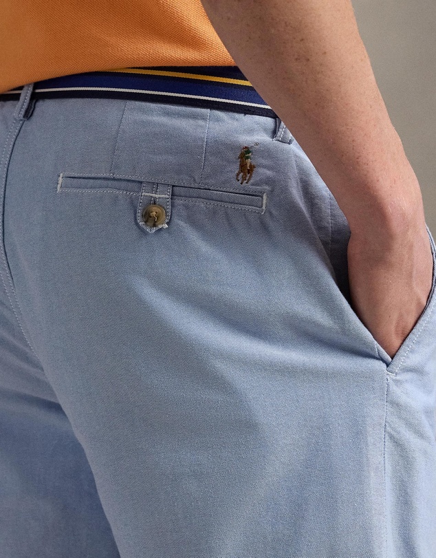 Polo Ralph Lauren - ICONIC EXCLUSIVE - 9-Inch Straight Fit Oxford Shorts