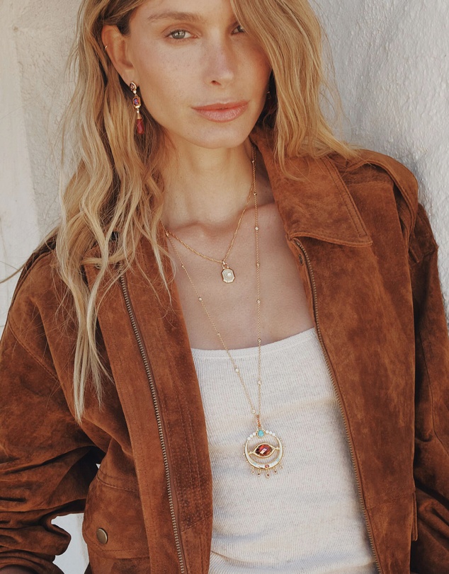 THOMAS SABO - THOMAS SABO Elyndra Moon Necklace