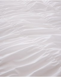 Sheet Society - Sofia Ruched Cotton Quilt Cover Set