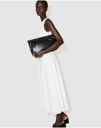 M.N.G - Embroidered Midi Dress