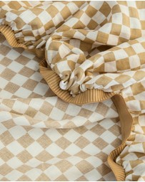 Sheet Society - Eve Linen Print Fitted Sheet Set