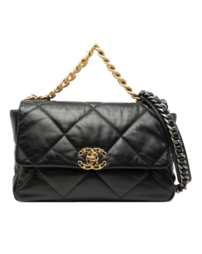 Pre-Loved by Azura Reborn - Pre-Loved Large Lambskin 19 Flap