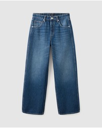 M.N.G - Mid-Rise Balloon Jeans