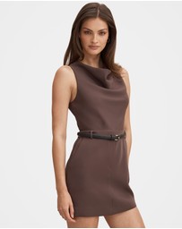 Forever New - Delaney Cowl Neck Mini Dress