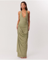 SNDYS - Arlina Halter Maxi Dress