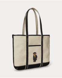 Polo Ralph Lauren - Polo Bear Canvas Small Shopper Tote