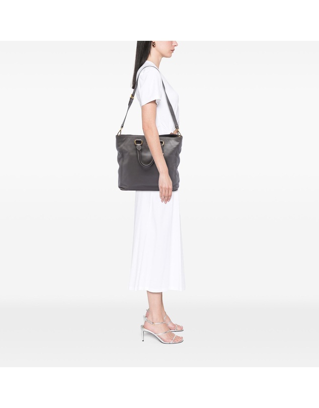 Pre-Loved by Azura Reborn - Pre-Loved Soft Calf Open Convertible Tote