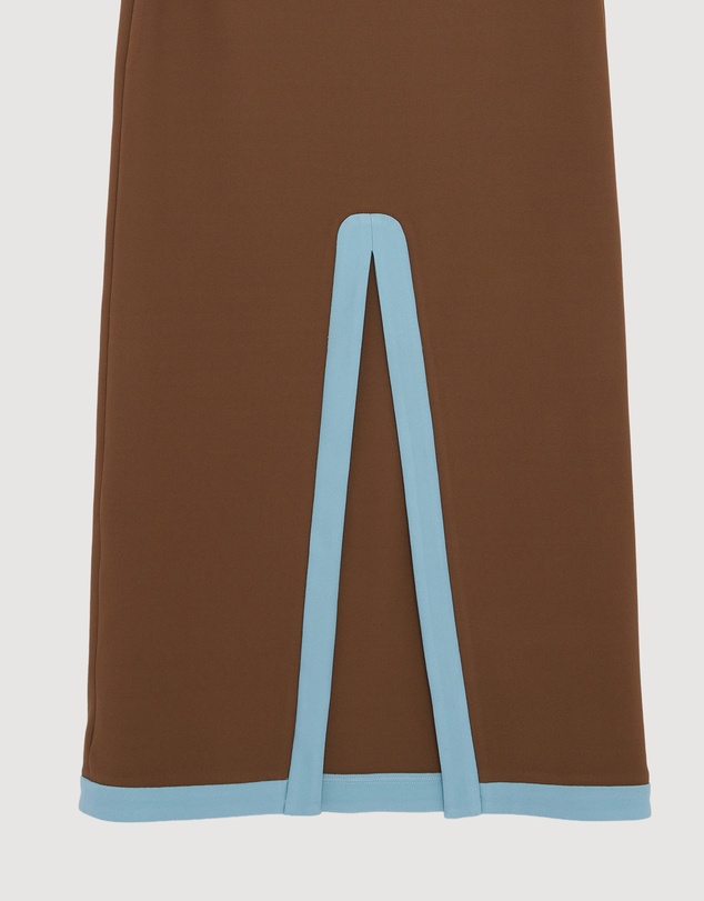 Revibe - Repaired BY JOHNNY. Colette Halter Midi Dress - AU 10