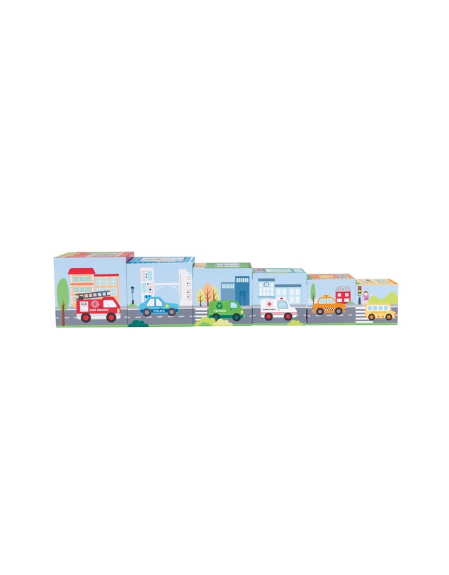 Bello - Stacking Cubes with Vehicles