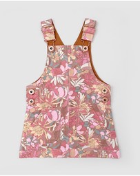 WITH LOVE FOR KIDS - Hazel Denim Pinafore Dress - Babies - Kids