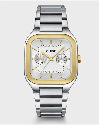 Cluse - Quadrus Multifunction Steel, Two Tone
