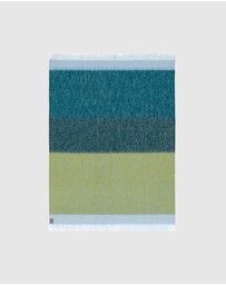St Albans - Mohair Throw Everglades