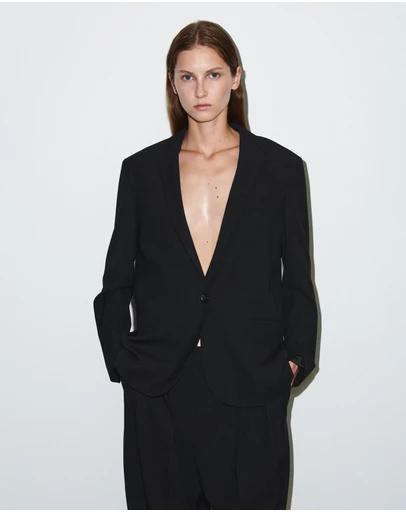 COS - Merino Wool-Blend Blazer