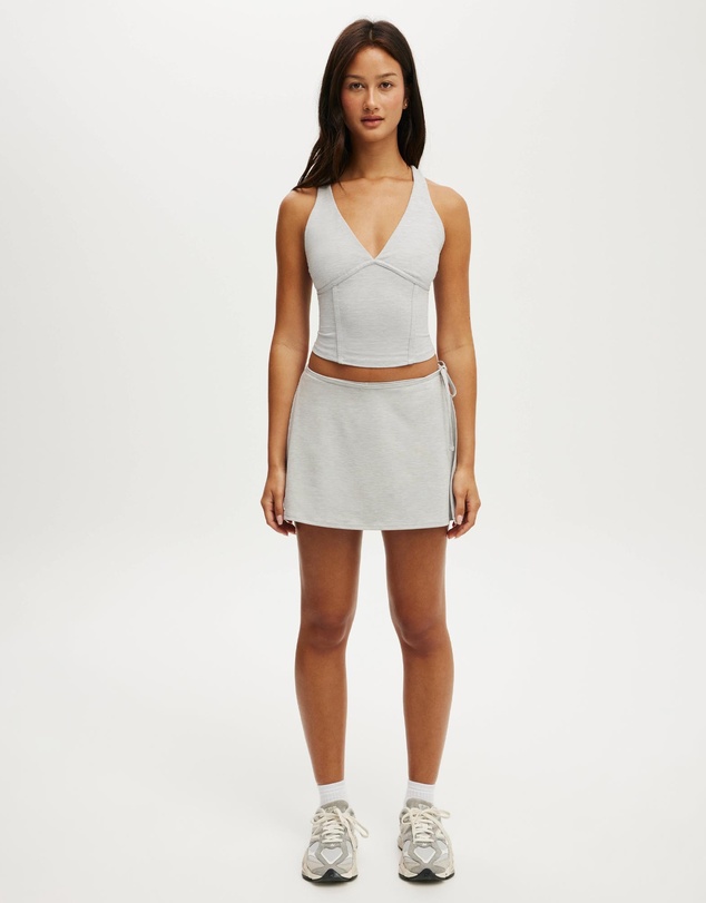 Cotton On Body Active - Ultra Soft Wrap Skirt With Tie
