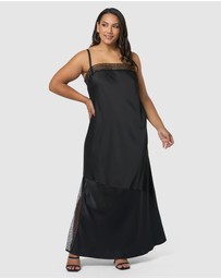 Sunday In The City - Vortex Maxi Slip Dress