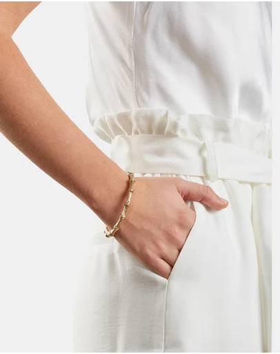 Kitte - Bambu` Bangle - Gold