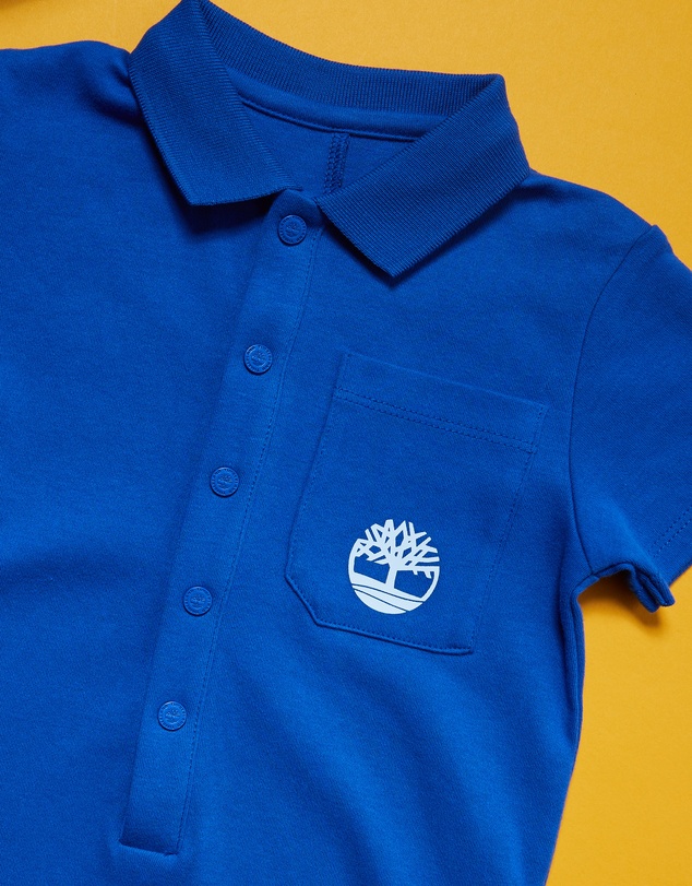 Timberland - Short Sleeve All-in-One and Bucket Hat Set - Babies