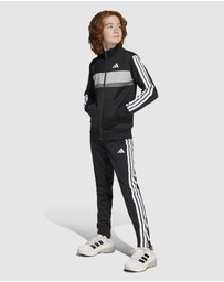 adidas Sportswear - Seasonal Essentials Tiberio 3 Stripes Tricot Tracksuit - Teens
