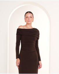 Pilgrim - Palmer Off Shoulder Maxi Dress