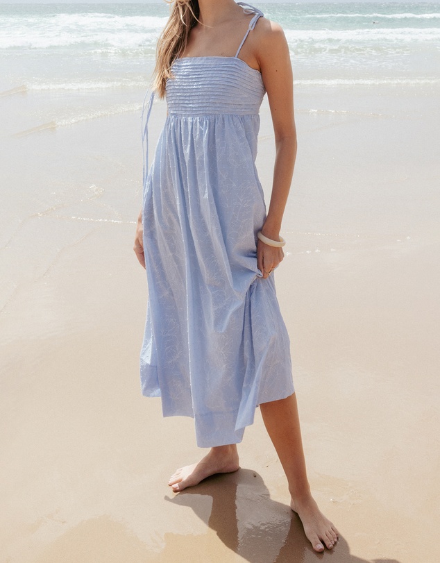 Petal & Pup - Ashtyn Maxi Dress - Cornflower Blue