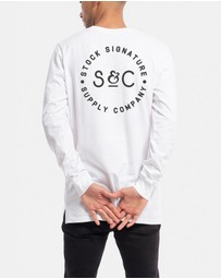 Stock & Co. - Stamped Signet Long Sleeve Tee