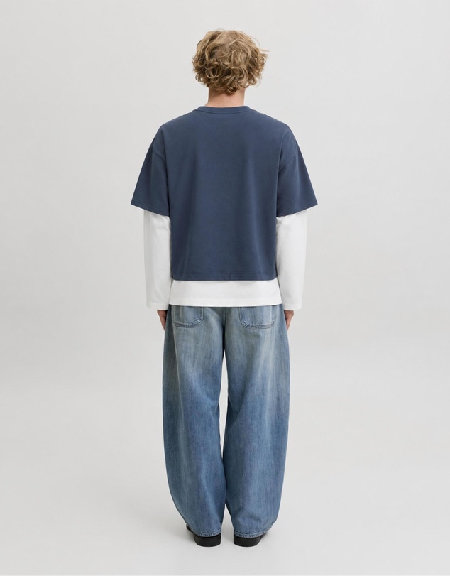 Jack & Jones - Jcoecho Double Layered Crew Neck Sweat