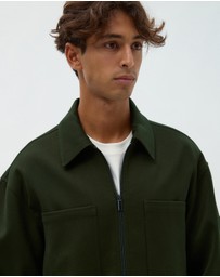 AERE - Beckett Zip Through Jacket