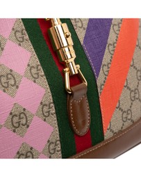 Pre-Loved by Azura Reborn - Pre-Loved Small GG Supreme Web Geometric Jackie 1961 Crossbody