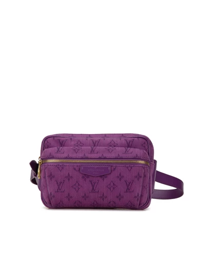 Pre-Loved by Azura Reborn - Pre-Loved Monogram Denim Outdoor Bumbag