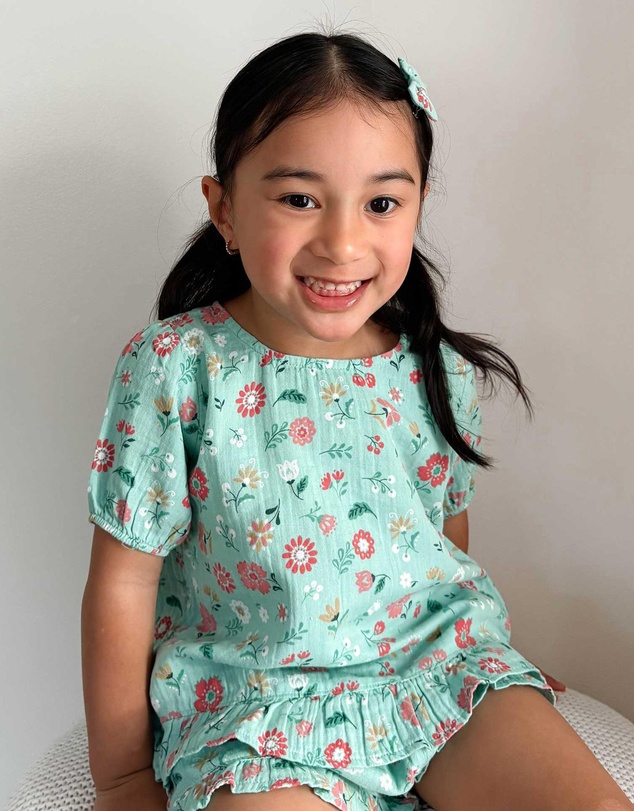 Purebaby - Floral Set -Kids-Babies