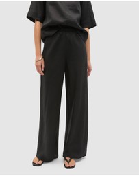 Seed Heritage - Core Linen Easy Wide Leg Pant