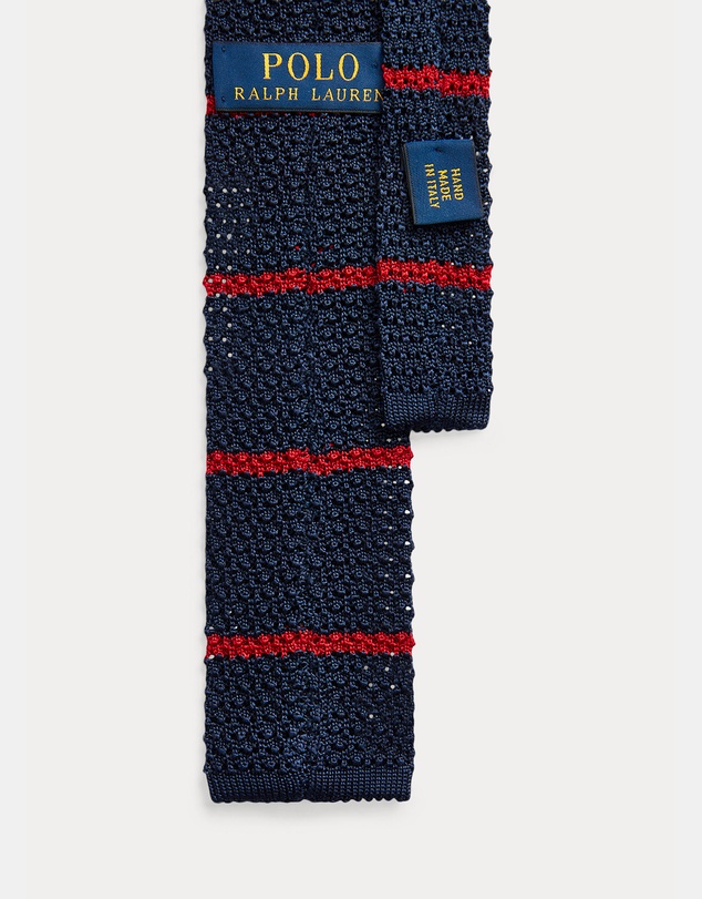 Polo Ralph Lauren - Striped Knit Silk Tie