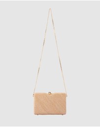 Olga Berg - Birdie Textural Handle Bag