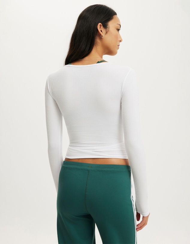Cotton On Body Active - Active Wrap LS Top