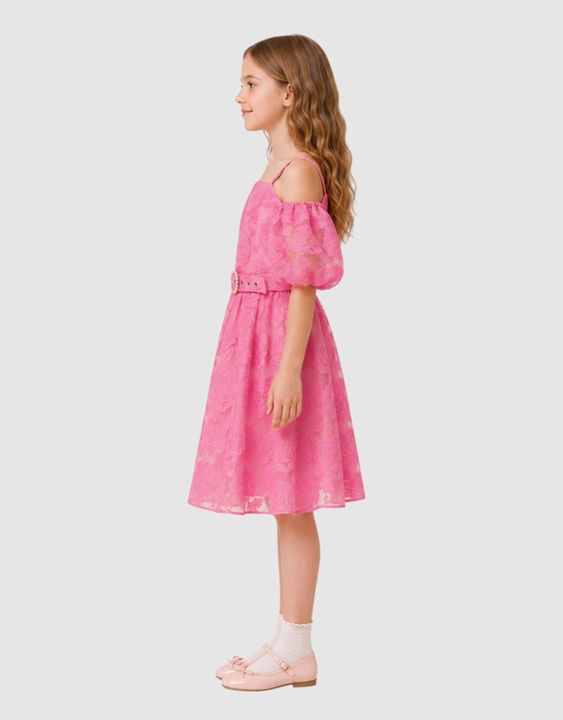 Romance by Honey and Beau - Selena Puff Sleeve Dress