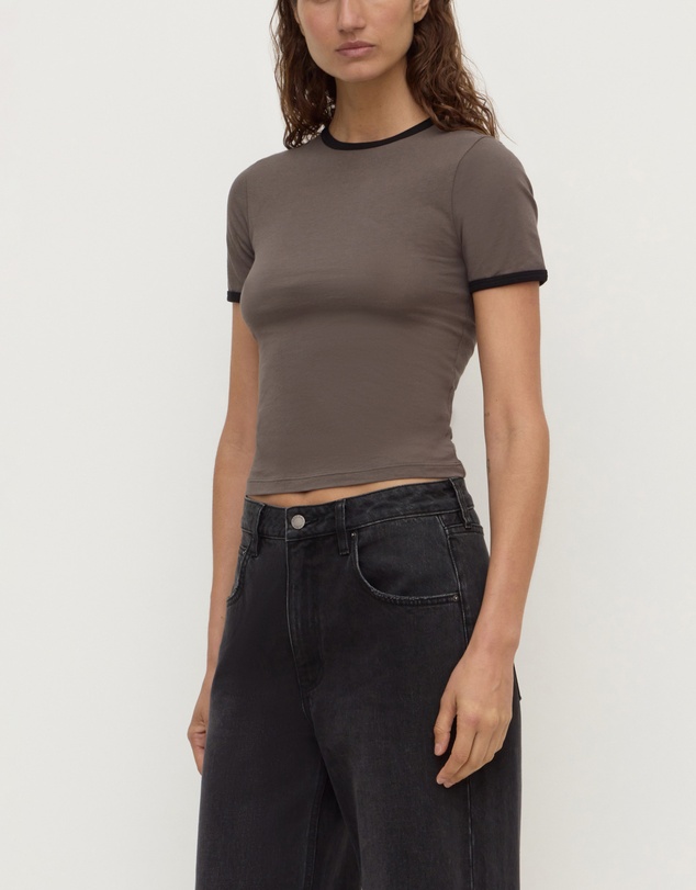 Assembly Label - Kourt Contrast Bind Tee