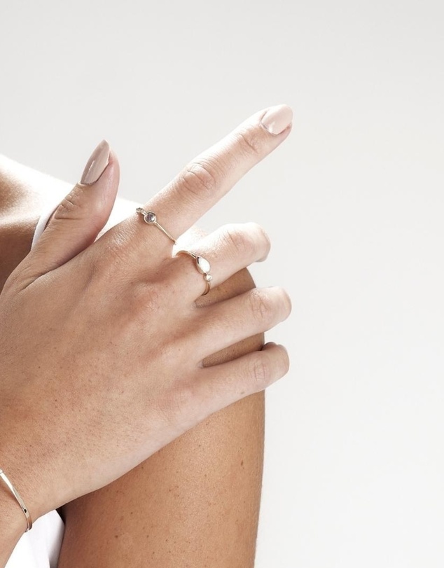 Luna Rae - Solid Gold - Diamond Sky Ring