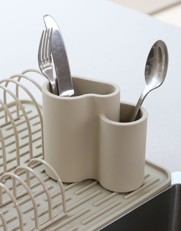 DESIGNSTUFF - DRIP Store-All Cutlery Drainer/Holder