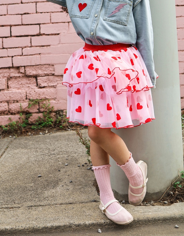 Rock Your Kid - Be Mine Valentine Tulle Skirt